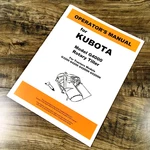 Kubota G4000 Rotary Tiller Operators Manual Parts For G3200 4200 5200 Tractors. Fixed Price $14.97.