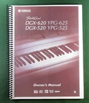 Yamaha DGX-620 DGX-520 Instruction Manual: 142 Pages & Protective Covers!. Fixed Price $27.20.