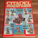 Citadel Miniatures Catalog 1991 Fantasy Wargaming Games Workshop 0727. Fixed Price $49.99.