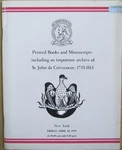 Christies Auction Catalog Printed Books And Manuscripts 1979. Fixed Price $20.69.