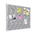 Umbra Trigon Wall Mounted Magnetic Bulletin & Message Board, White. Fixed Price $104.40.