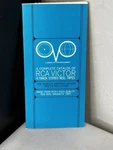Vintage Rca Victor 4-TRACK Stereo Reel Tape Catalog CAT-9165/166. Fixed Price $18.99.