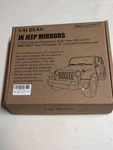 Calbeau Doors-off Square Mirrors (2007-2017 Jk). Fixed Price $20.00.