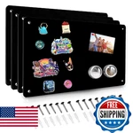 Pack Black Magnetic BOARD,17.5" X 11.4" Bulletin To Display. Fixed Price $69.18.