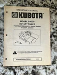 Kubota Rotary Tiller Owners & Parts Manual. Fixed Price $13.59.