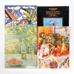 Sothebys Impressionist And Modern Paintings Sculpture 1990-1994 4PC Lot. Fixed Price $70.00.