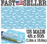 Pacon Fadeless Bulletin Board Paper Clouds (4FT X 50FT Roll). Fixed Price $19.87.