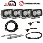 Baja Designs Dual S2 Pro Wide Cornering Mirror Mount Lights 21+ Ford Bronco. Fixed Price $801.70.