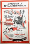 Disney's Lady And The Tramp Pressbook. With Almost Angels. 24PGS. 1962.. Fixed Price $15.99.