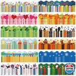 Geyee 360 Pcs Seasonal Bulletin Board Borders - 12 Styles For All Holidays. Fixed Price $45.39.