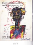 Sotheby's Ny 1986-2017 Impressionist, Modern + Contemp *free Shipping Available*. Fixed Price $14.00.