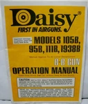 Vtg Daisy First In Airguns Models 105B 95B 111B 1938B Bb Operation Manual. Fixed Price $14.99.
