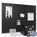 Smarpau Large Cork For Walls, 48"X36" Bulletin Board, 12 Pack Slat Felt. Fixed Price $51.42.