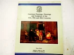 Christies American Paintings Sculpture Auction Catalog April 1981 W Prices Paid. Fixed Price $29.95.