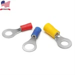 100PCS Quick Splice Ring Terminal Electrical Wire Vinyl Crimp Connector 3 Colors. Fixed Price $11.29.