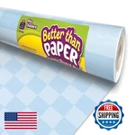 Teacher Created Resources Blue Checkers Better Than Paper Bulletin Board Roll. Fixed Price $47.63.