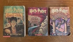 Lot Of 3 Harry Potter Hardback Books Chamber - Sorcerers Goblet J.k. Rowling. Fixed Price $17.49.