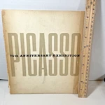 Picasso 75TH Anniversary Exhibit Catalog Book 1957 Moma Softbound W/insert. Fixed Price $9.99.