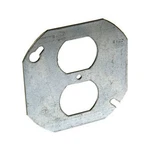 Raco 731 4 In. Duplex Receptacle Octagon Cover - Quantity 25. Fixed Price $64.33.
