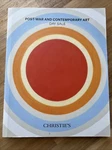 Christies Post-war Contemporary Modern Imprs Art Auction Catalog Nov 10-11 2023. Fixed Price $20.00.
