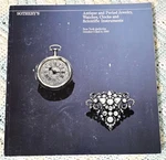 October 1983 Sotheby's Auction Catalog Watches Clocks Jewelry Science Instrument. Fixed Price $19.98.
