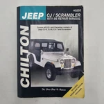 Chilton 40202 Jeep Cj Scrambler 1971-86 Unmarked Repair Manual Pb Good+/vg. Fixed Price $31.95.