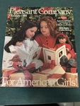 Vintage 1995 Pleasant Company Holiday Catalog American Girls Collection Dolls. Fixed Price $35.00.