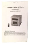 Lifesmart Infrared Heater User Manual Model # LS-1000-4WC. Fixed Price $12.00.