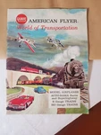 Original Vintage 1962 American Flyer World Of Transportation Catalog D2278. Fixed Price $14.99.