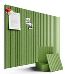 Fluxynara 48X36 Felt Bulletin Board 12-PACK Kelly Green Cork Alternative 70 Adhe. Fixed Price $59.48.