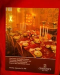 Christies New York 9/1986 French English Furniture Etc. Shields Garrett Estate. Fixed Price $15.00.