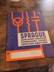 Sprague Catalog Resistors Transistors Filters Capacitor Analyzers C-619A. Fixed Price $6.99.