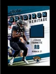 Leonard Fournette 2019 Panini Prestige Gridiron Heritage Jersey Relic BC8268. Fixed Price $10.49.