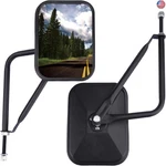 Justtop Mirrors Doors Off, Side View Compatible With Jeep Wrangler Cj. Fixed Price $65.29.