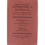 Egyptian & Classical Antiquities Near Eastern Art Auction Book Parke-bernet 1963. Fixed Price $38.99.