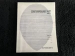 Sothebys New York Contemporary Part Ii Auction Catalogue November 18, 1999. Fixed Price $25.00.