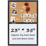 Umtiti Magnetic Whiteboard Cork Bulletin Combo 23.6X35.4IN Office School Home. Fixed Price $86.22.