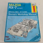 1979-85 Mazda RX-7 Rotary All Models Haynes Owners Workshop Manual Book #460. Fixed Price $9.84.