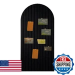 Foldable Bulletin Board 47X24 Inches, 0.35" Thick Felt Wall Tiles, Large Cork. Fixed Price $57.39.