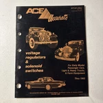 Ace Electric Accurate 1993 Voltage Regulators & Solenoid Switches CT-01AEJ. Fixed Price $9.89.