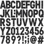 24 Sheets Large Letter Stickers Big Font Glitter Alphabet Number Self. Fixed Price $37.52.