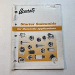 Ace Electric Accurate 1996 Import Starter Solenoids For Domestic Appli 740-51126. Fixed Price $8.99.