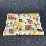Vintage Borden Wall-tex Sesame Street 72 Sqft Roll Wallpaper 2.25 10.66 Yd. Fixed Price $44.95.