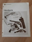 Smith & Wesson Vintage Handguns Tri-fold Brochure 60S 70S Specs. Fixed Price $18.99.