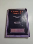 Vintage Stanley Tools Catalog No 34 (may 1940 Edition) Blue Carbon Paper Stained. Fixed Price $15.00.