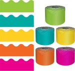 Carson Dellosa Colorful Bulletin Board Borders - 325FT Orange, Yellow, Lime Gree. Fixed Price $70.99.