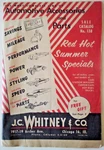 Vtg 1958 Jc Whitney & Co Automotive Accessories Parts Catalog No 138 Fy. Fixed Price $9.99.