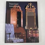Sothebys New York Important Americana 21 22 Jan 2000 Auction Catalog. Fixed Price $30.00.
