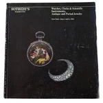 Sotheby's Watches, Clocks, Scientific Instruments, Antique & Period Jewelry 1984. Fixed Price $99.99.