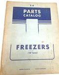 Used Old Stock Parts Catalog For Ih Freezers "m" Series F-4. Fixed Price $15.00.